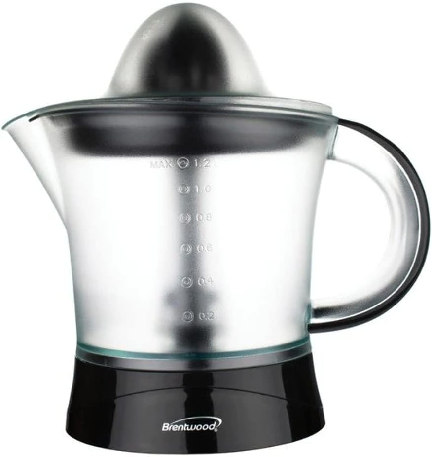 BRENTWOOD 1.2L CITRUS JUICE EXTRACTOR - BLK,BREJ-17BK