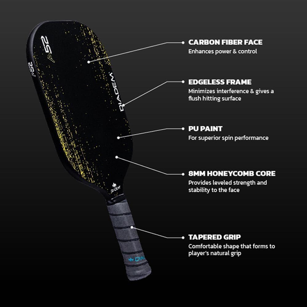 Diadem A52 Pickleball Paddle - Blue