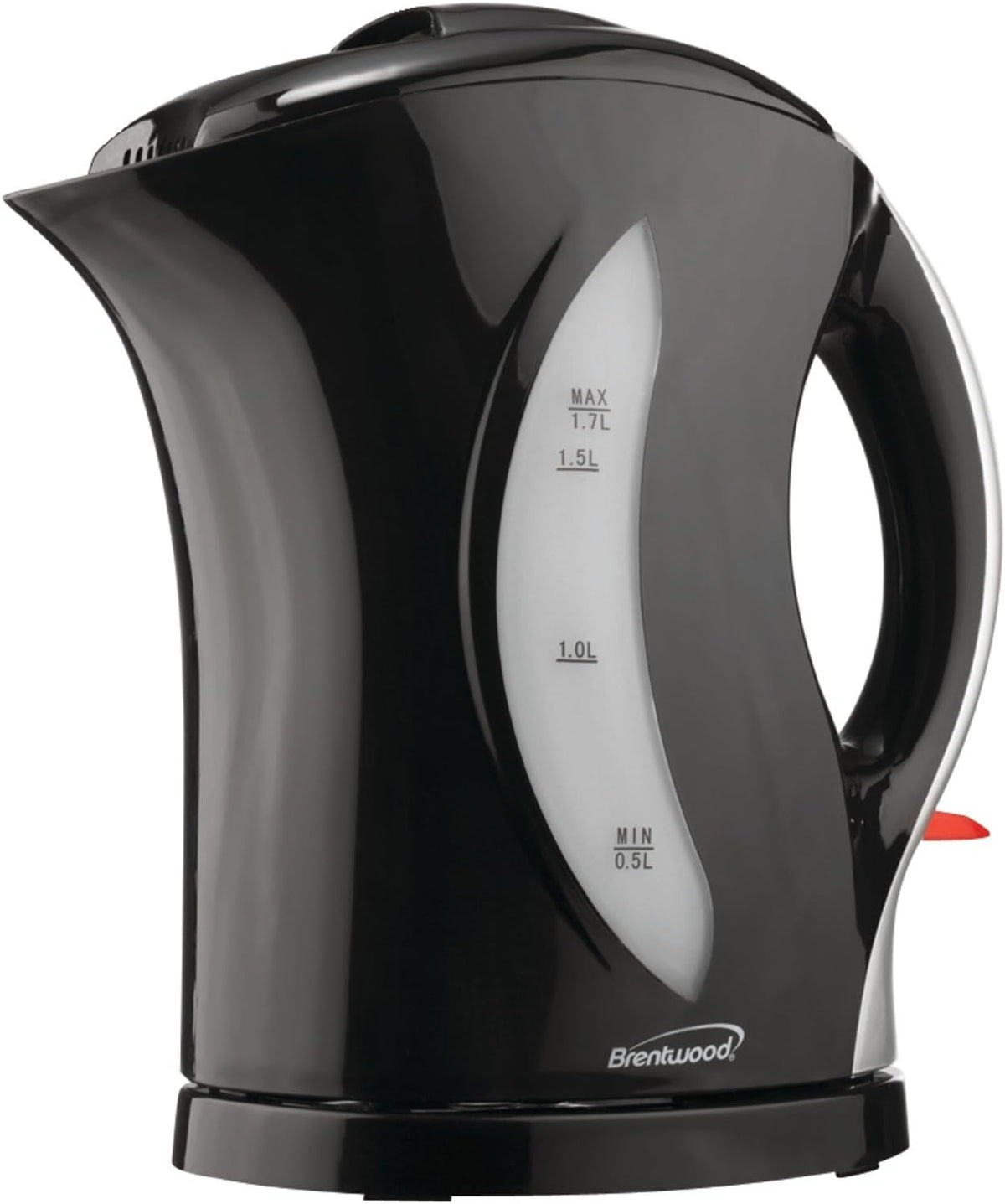 Brentwood 1.7L ELECTRIC PLASTIC KETTLE - BLK