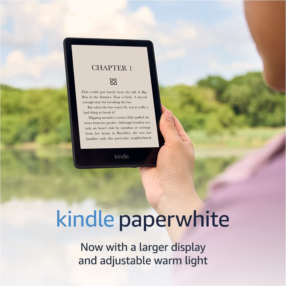Amazon Kindle Paperwhite 8 GB -(Dec) 2021 - Black 6.8"