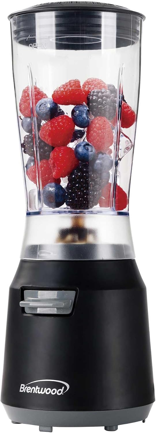 BRENTWOOD GEOJUG JB-191BK Personal Blender, 14 ounces, Black