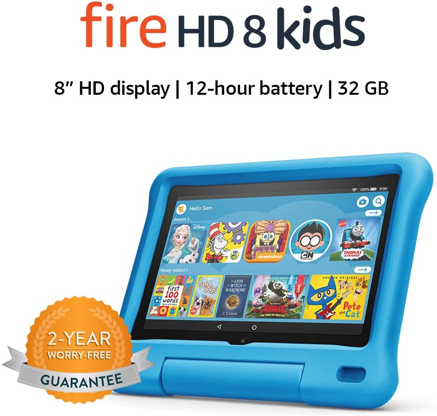 Amazon Fire HD8 Kids Edition Tablet, 8" 32GB Proof Case