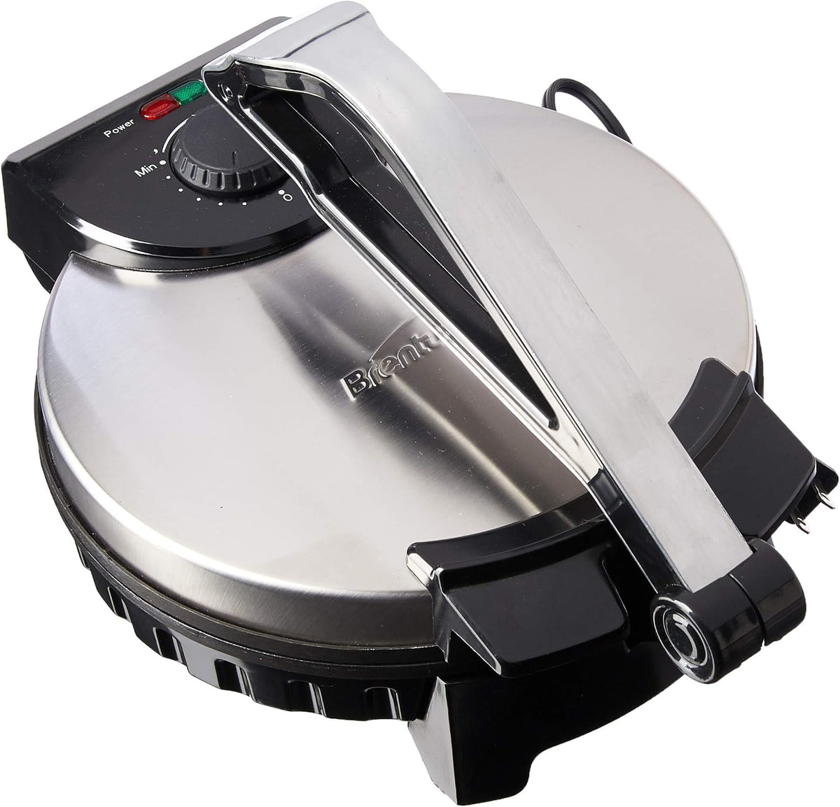 Brentwood 10 Inch Tortilla Maker SS/BLK TS-128