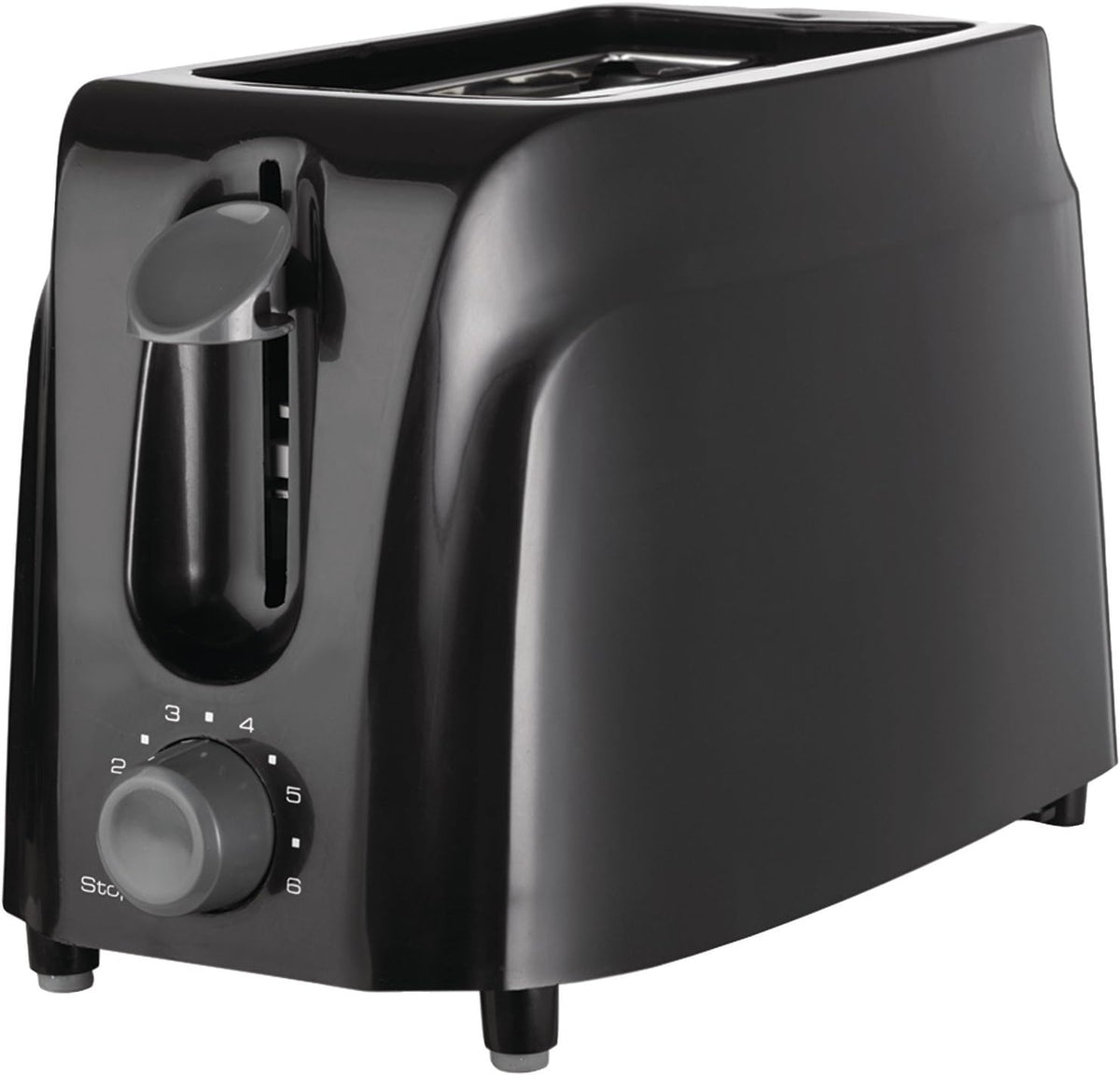 Brentwood - 2-slice Wide-slot Toaster - Black, (TS-260B)
