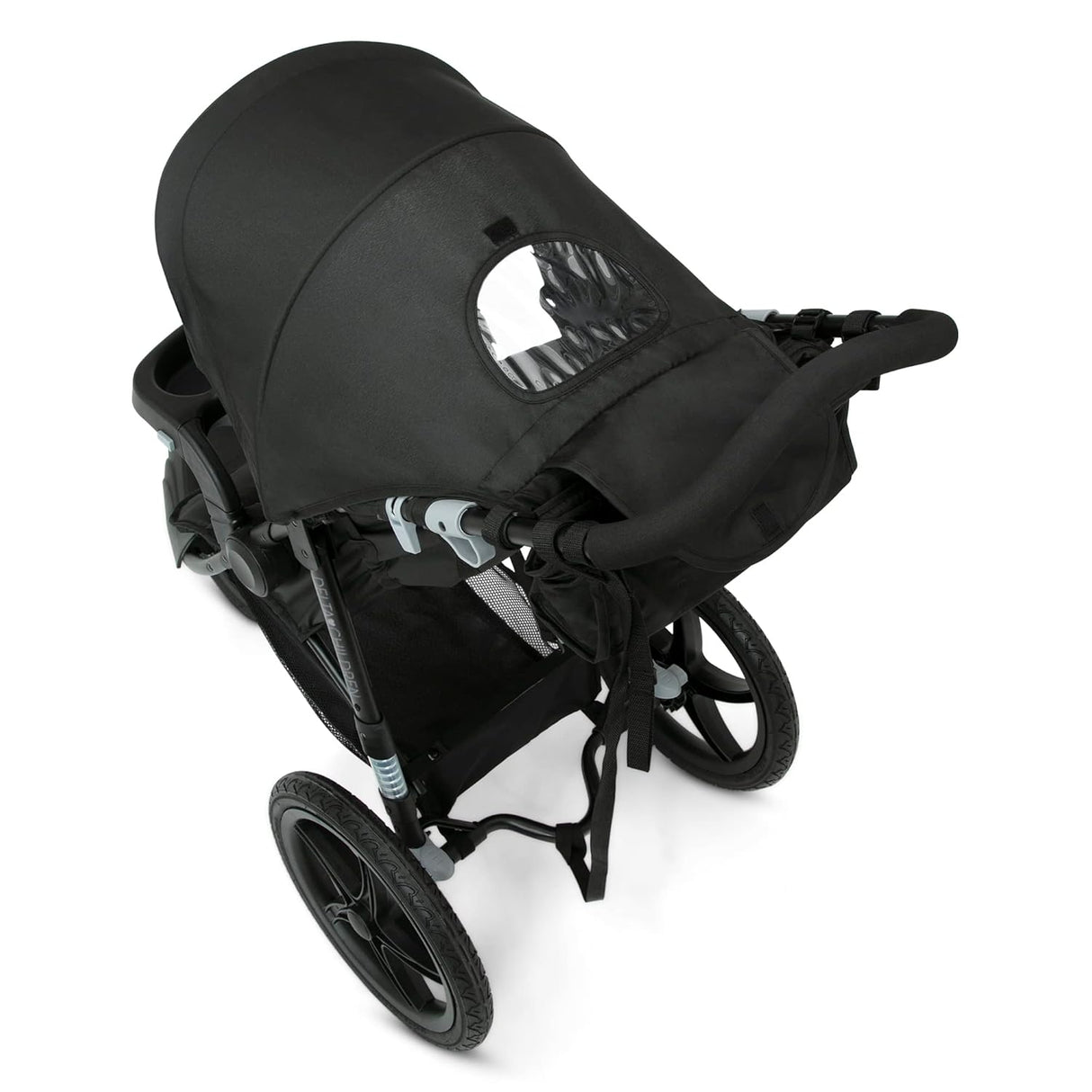 Delta Children Apollo Jogging Stroller Car Seat Compatible, Black