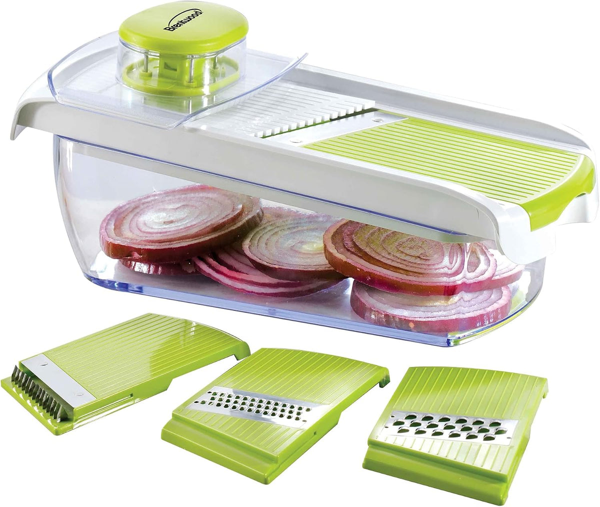 Brentwood KA-5040G Food Slicer, standard, White