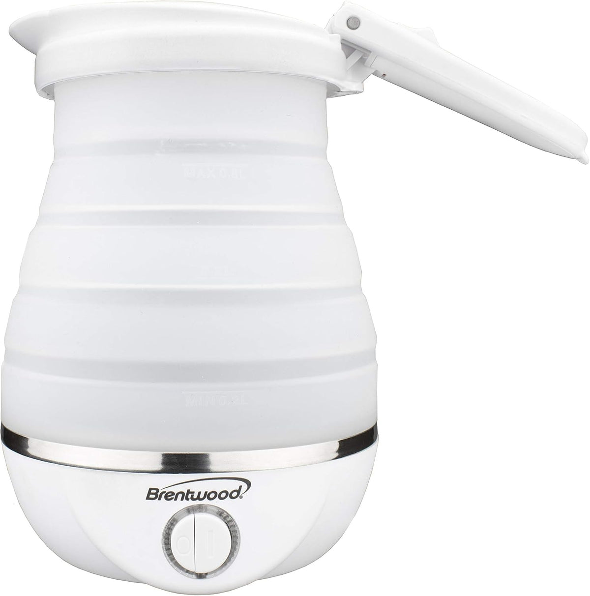 Brentwood 0.8QT DUAL VOLTAGE TRAVEL KETTLE - WHT