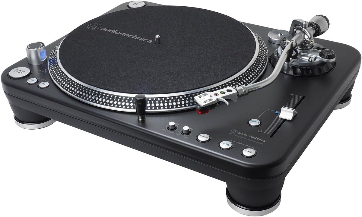 Audio-Technica AT-LP1240-USB XP Direct-Drive DJ Turntable, USB and Analog