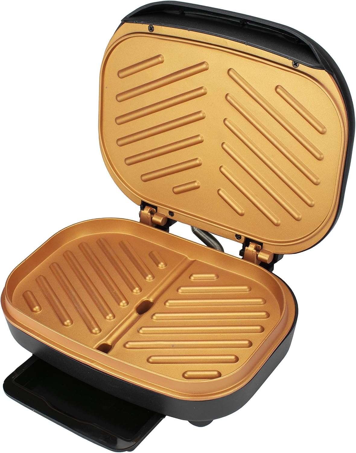 Brentwood Indoor Electric Grill & Panini Press - Blk/C