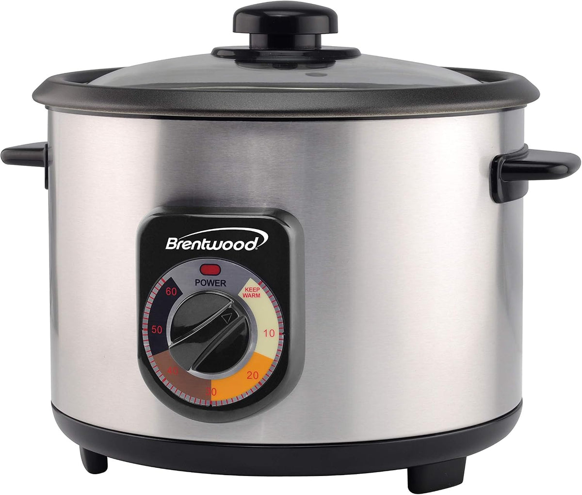 Brentwood 10 CUPS (UNCOOKED) CRISPY RICE COOKER - SS/BLK