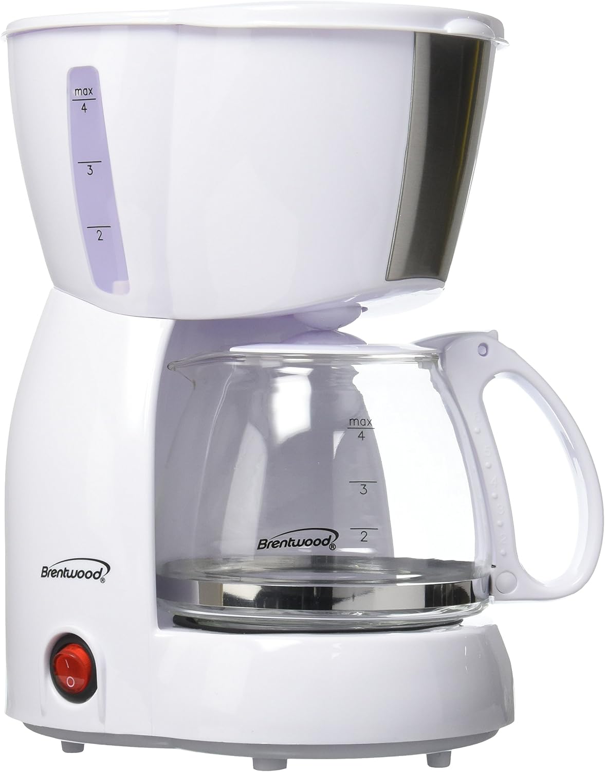Brentwood 4 CUP COFFEE MAKER - WHT, (TS-213W)