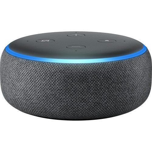 Amazon Echo Dot (3rd Gen) - Smart speaker with Alexa - Charcoal (New Sku)