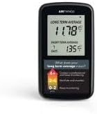 Airthings Corentium 223 Home Battery Operated Digital Radon Detector Model 2350 - Black
