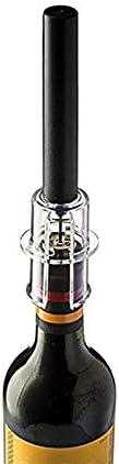 Brentwood   AIR PUMP WINE BOTTLE OPENER W/ FOIL CUTTER, VACUUM STOPPER, & AERATOR POURER WA-2003BK