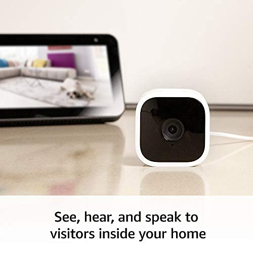 Blink Mini, Compact indoor plug-in smart security camera, 1 camera
