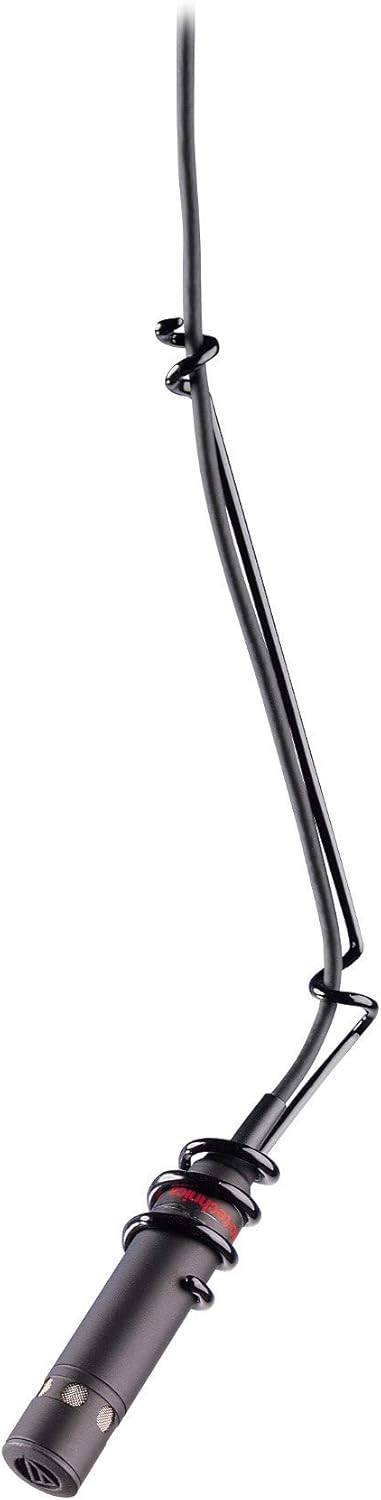 Audio-Technica PRO45 ProPoint Cardioid Condenser Hanging Microphone, Black