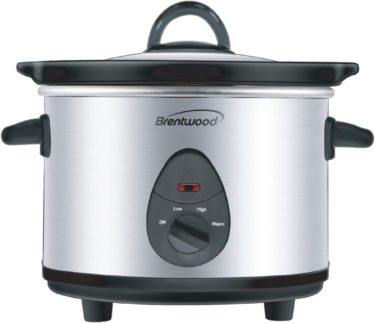 Brentwood  1.5 Qt Slow Cooker- Ss Body
