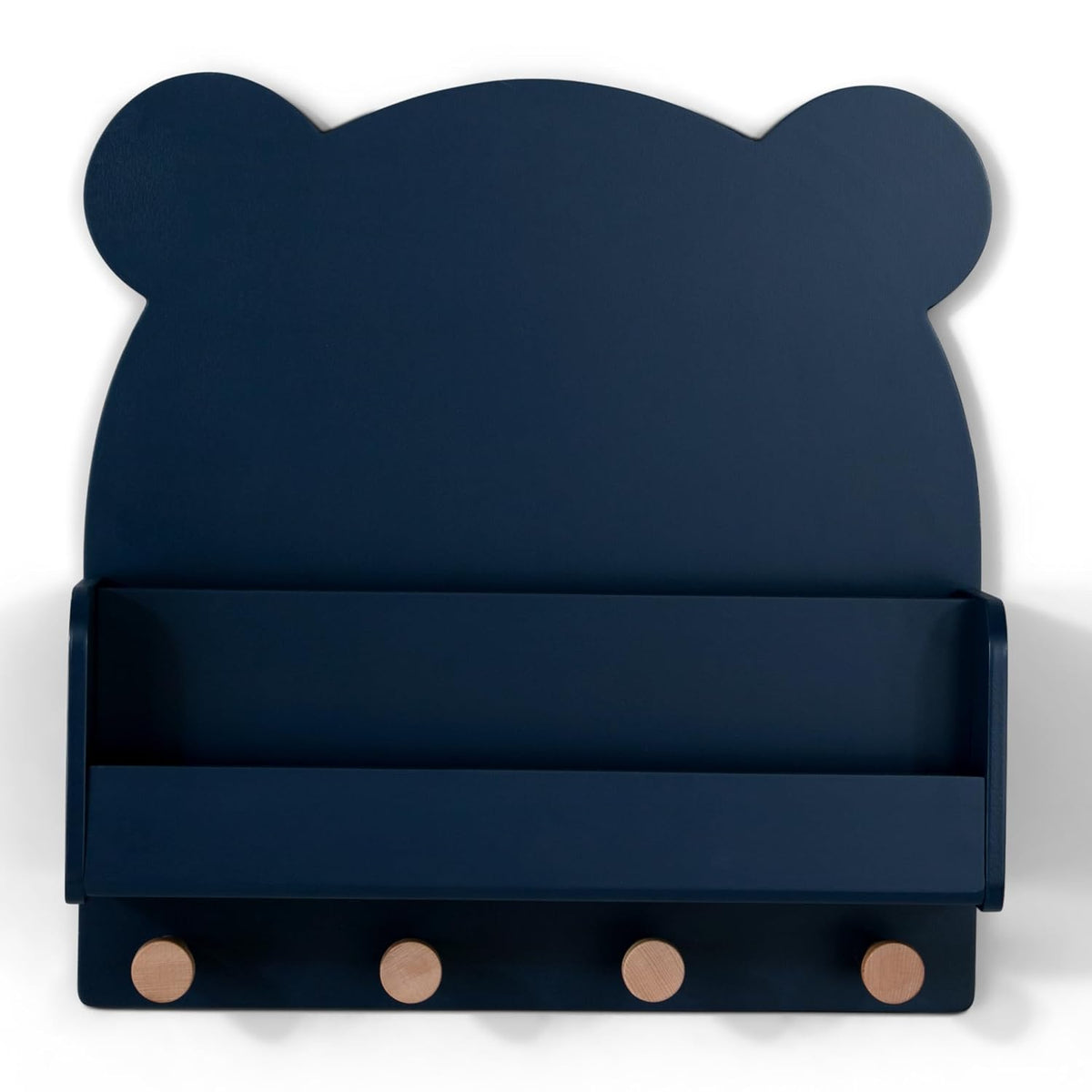 babyGap by Delta Children Brannan Bear Wall Shelf with 4 Hooks