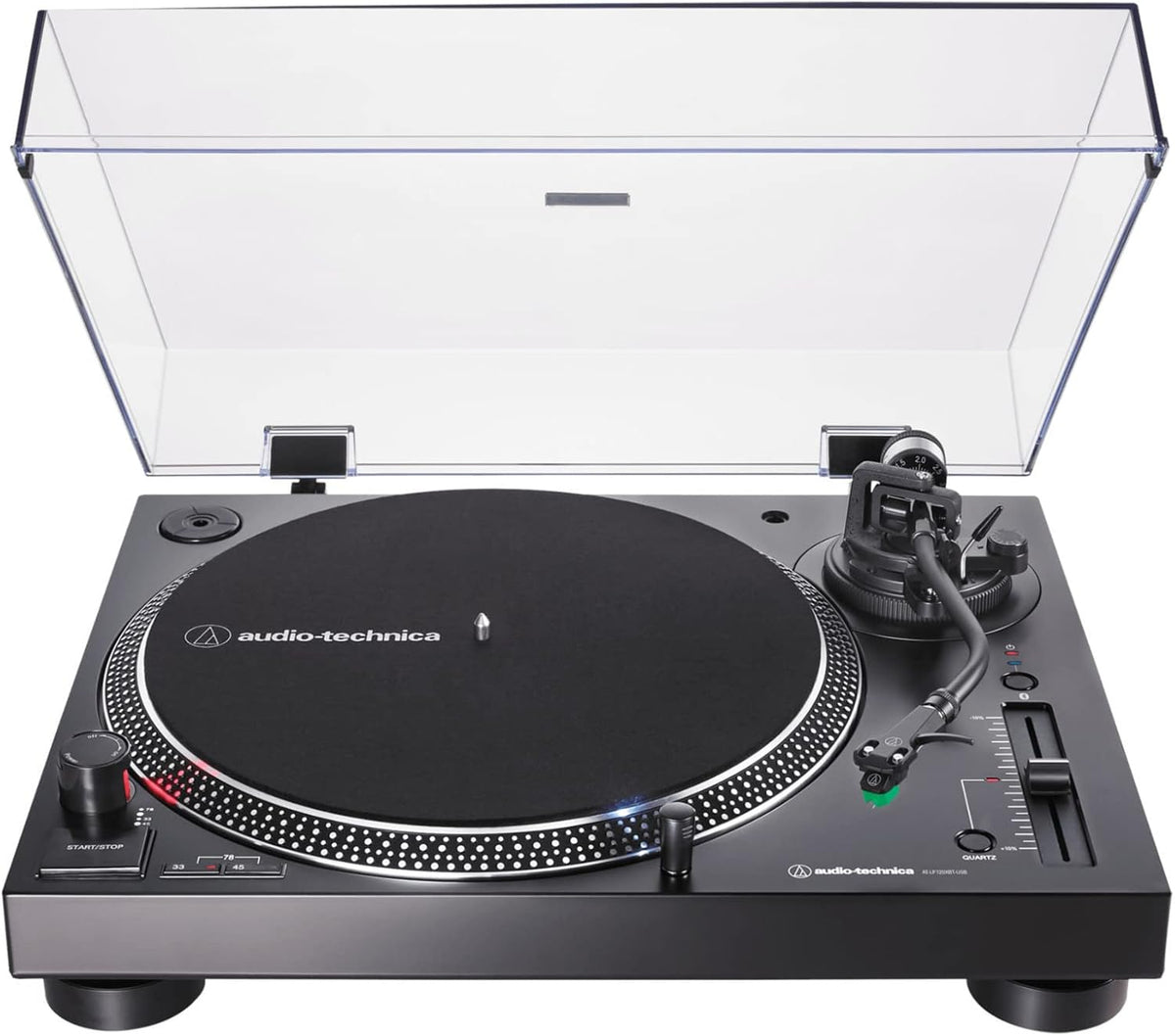 Audio-Technica AT-LP120XBT-USB Direct-Drive Stereo Turntable with USB & Bluetooth/Analog, Black
