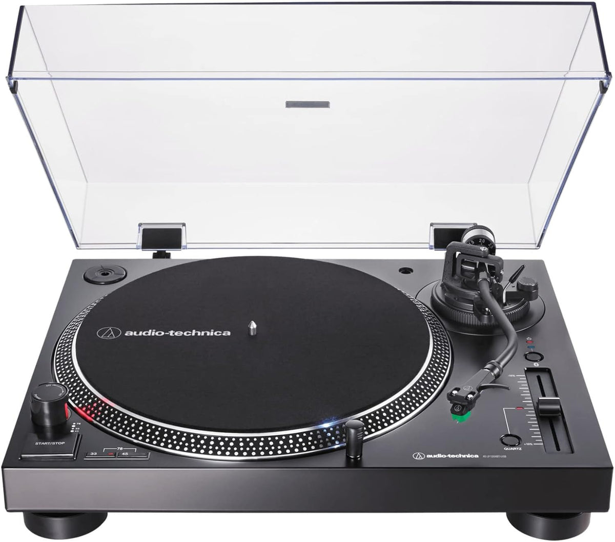Audio-Technica AT-LP120XBT-USB Direct-Drive Stereo Turntable with USB & Bluetooth/Analog, Black