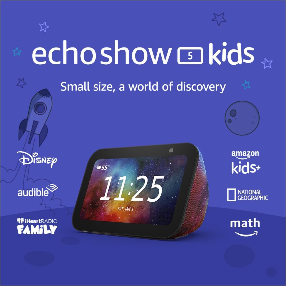 Amazon Echo Show 5 Kids (3rd Generation) - Galaxy