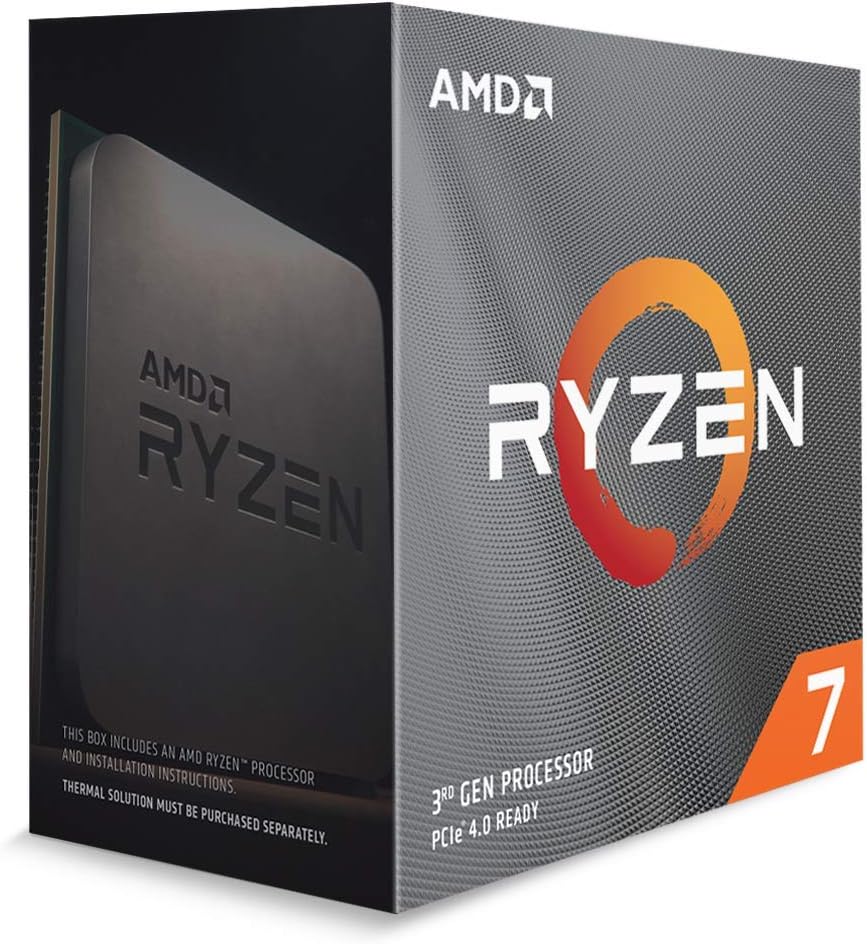 AMD - Ryzen 7 3800XT 3rd Gen 8-core, 16-Threads Unlocked Desktop Processor Without Cooler