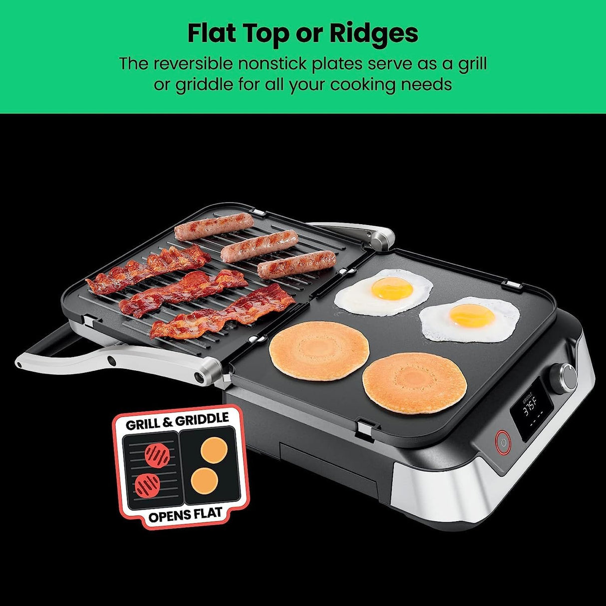 Chefman 5-in-1 Panini Press Grill