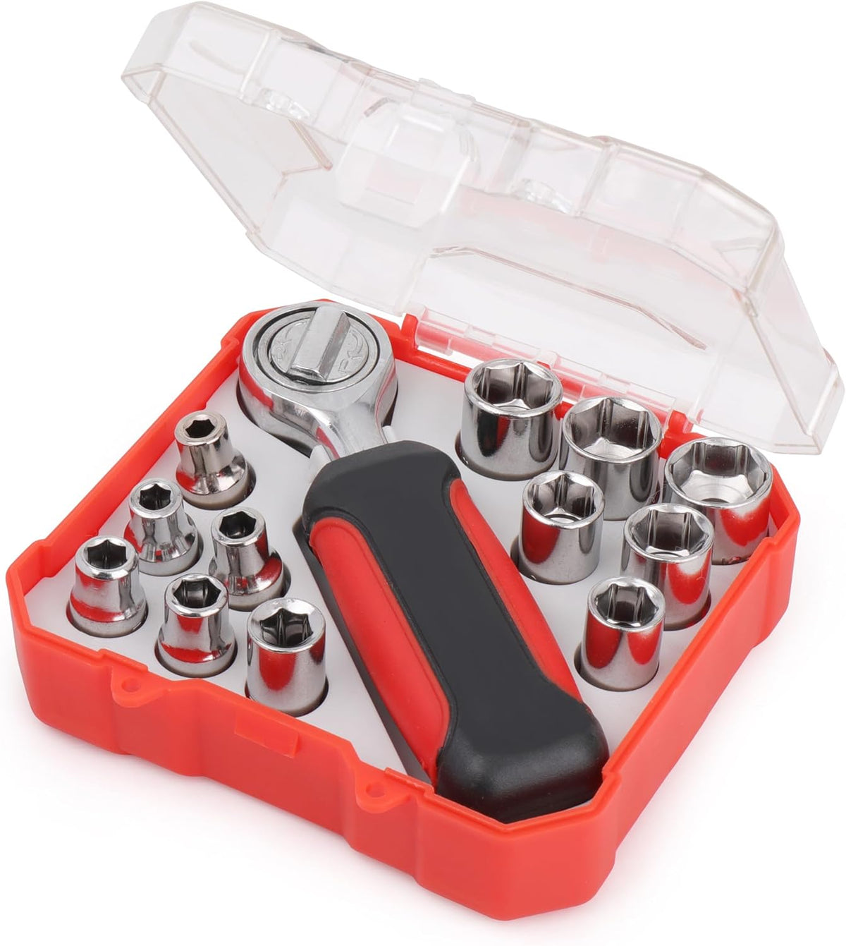 Apollo Tools 13-piece ¼ Inch Drive Metric Socket