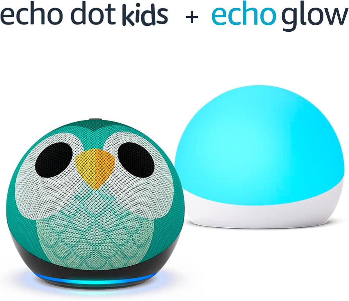 Amazon Echo Dot Kids (5th Gen, 2022 Release) with Alexa - Fire Dragon