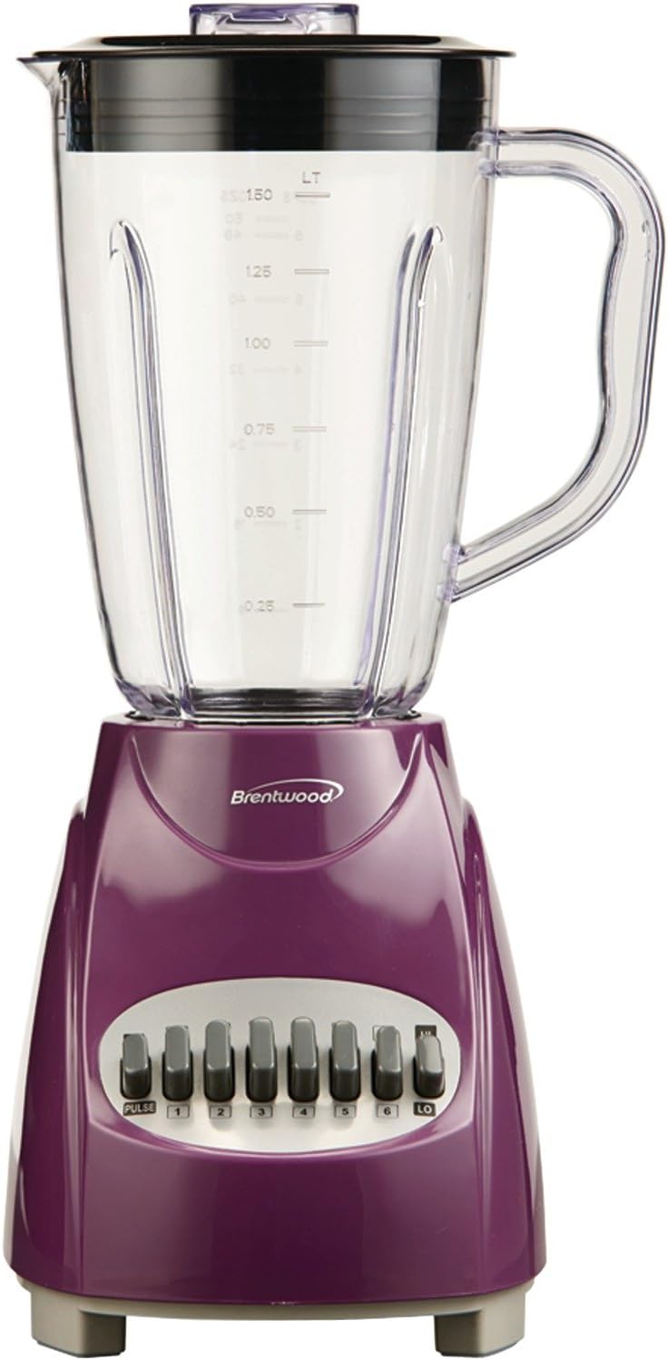 Brentwood JB-220PR 12-Speed + Pulse Blender, Purple