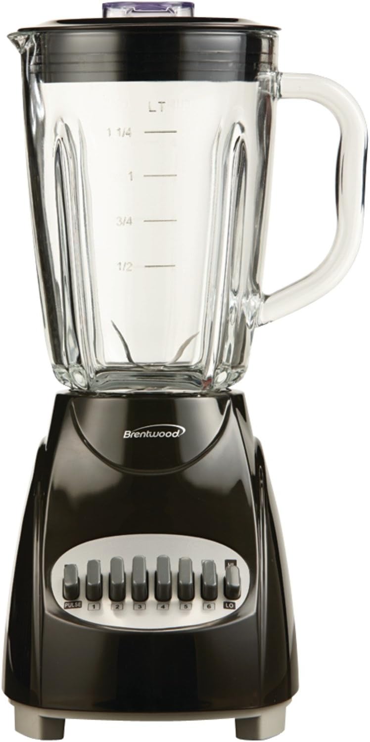Brentwood  12-SPEED BLENDER W/ GLASS JAR- BLK,(JB-920B)