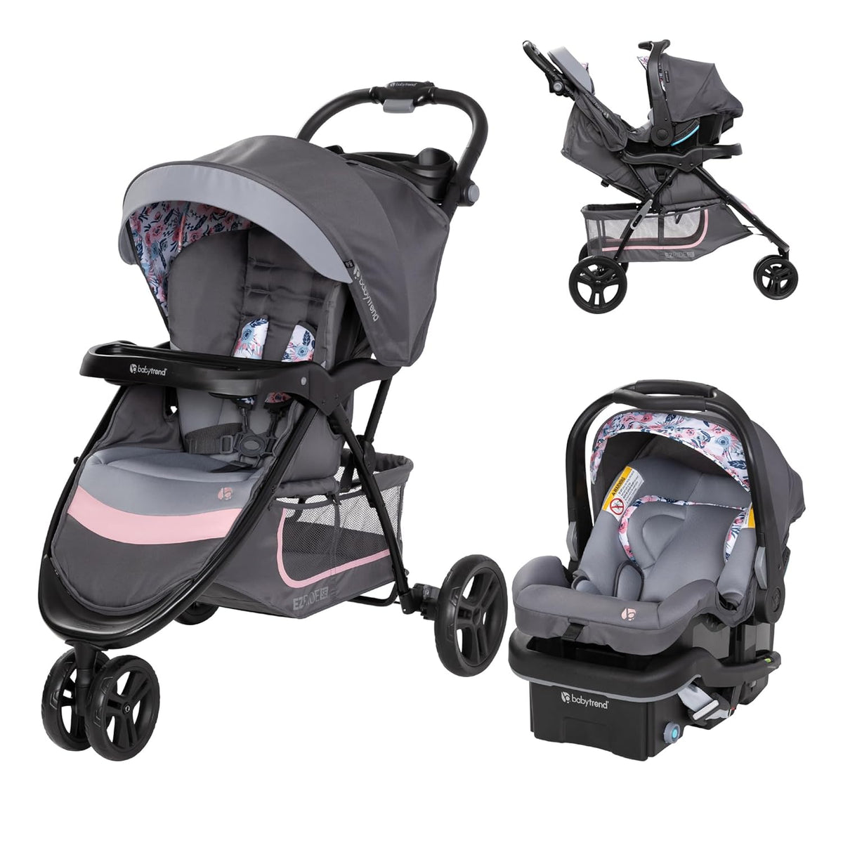 Baby Trend EZ Ride SE with Secure-Lift Infant Car Seat - Bluebell
