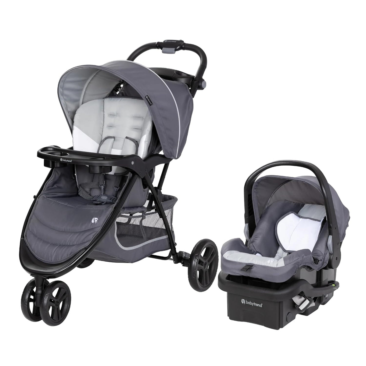 Baby Trend EZ Ride Travel System (with EZ-Lift Infant Car Seat) Dash Grey
