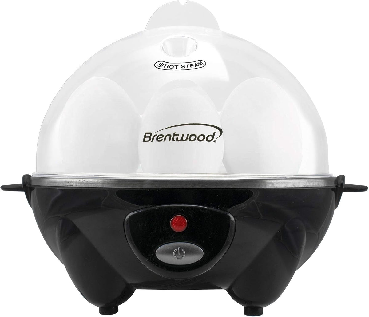 Brentwood 7 Egg Cooker/Steamer - Black,(1045BK)