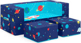 Delta Children Convertible Sofa and Play Set for Kids and Toddlers Spaceship