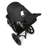 Delta Children Apollo Jogging Stroller  Car Seat Compatible, Black