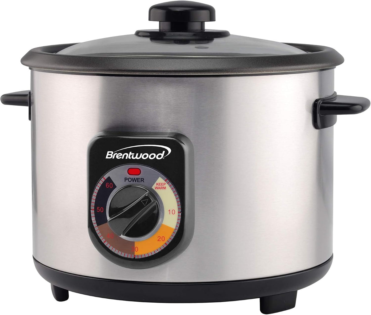 Brentwood  8 CUPS (UNCOOKED) CRISPY RICE COOKER -SS/BLK