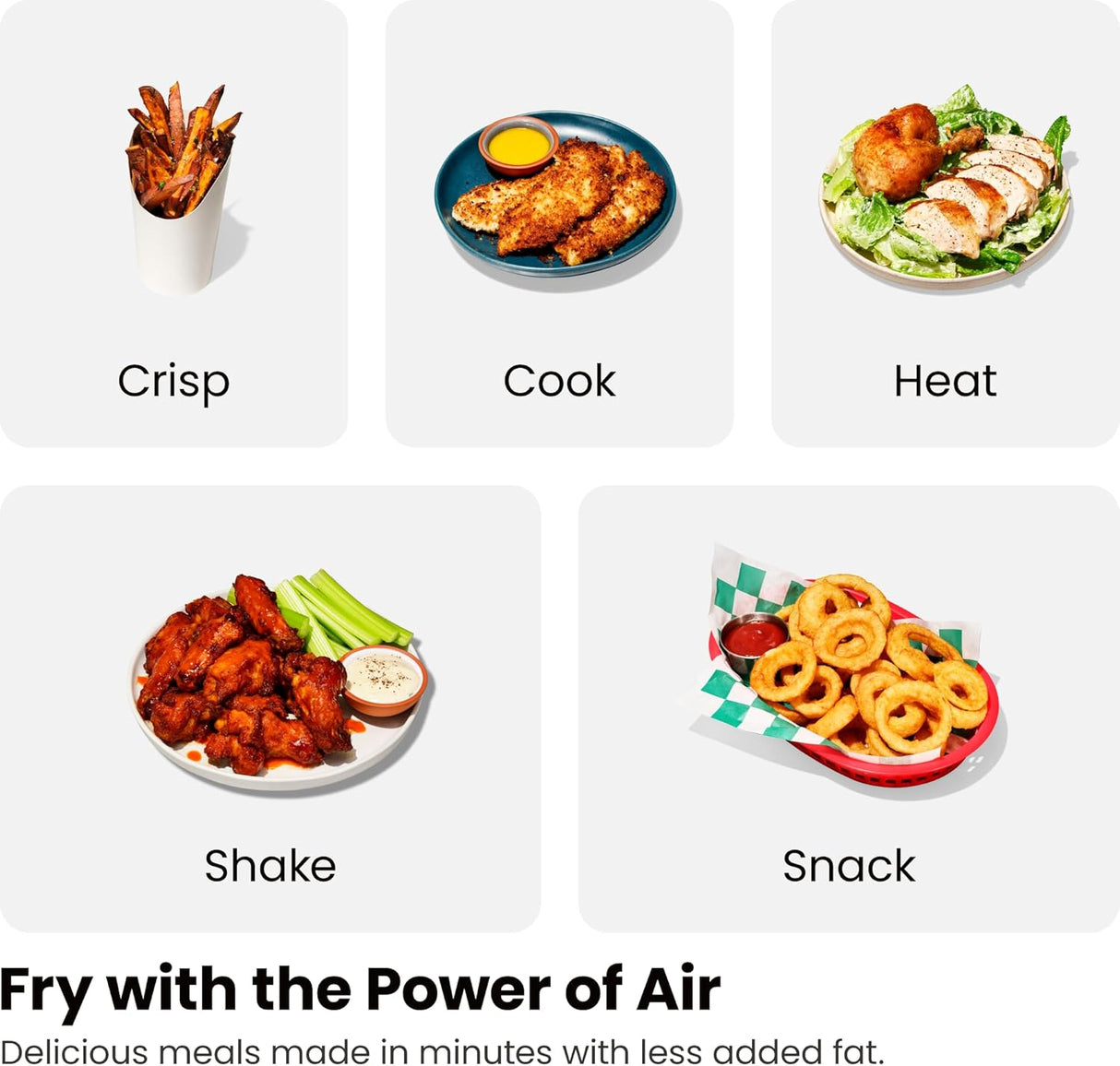 Chefman TurboFry Touch 9-Quart Dual Basket Air Fryer