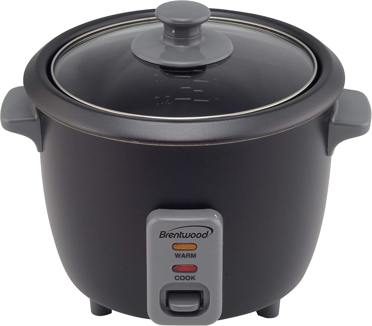 Brentwood   4 CUPS (UNCOOKED) RICE COOKER -BLK/GRY