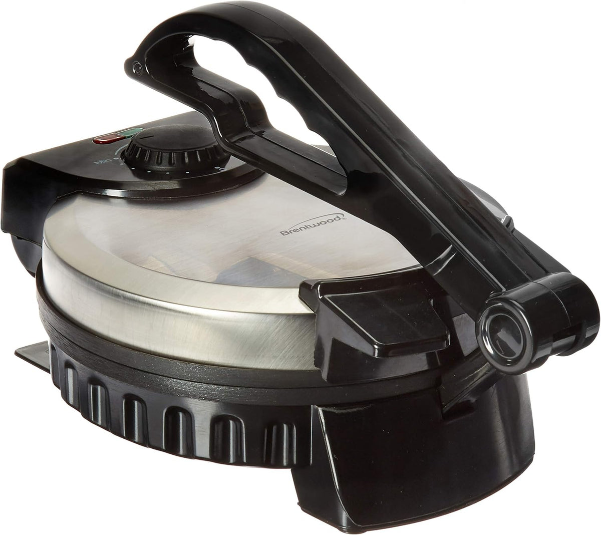 Brentwood 8" Tortilla Maker - SS / Blk