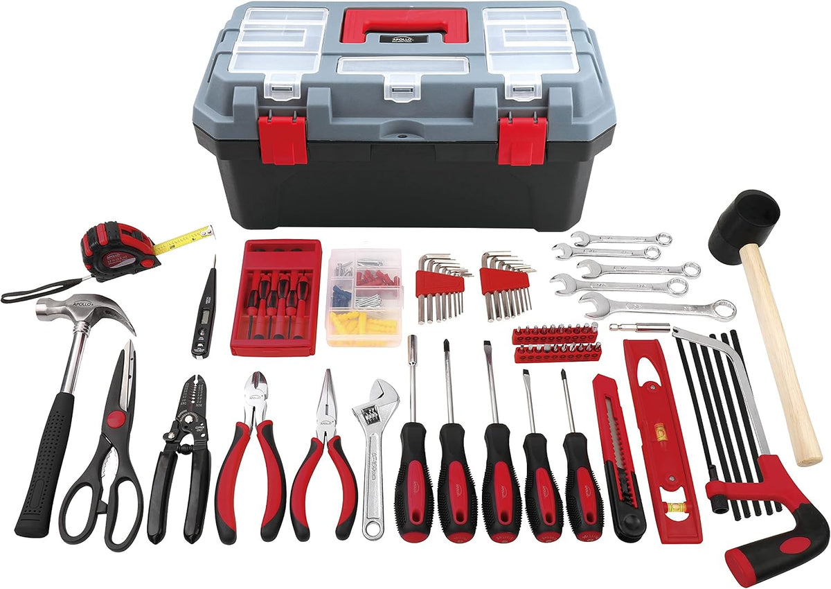 Apollo Tools 170 Piece Household Tool Kit