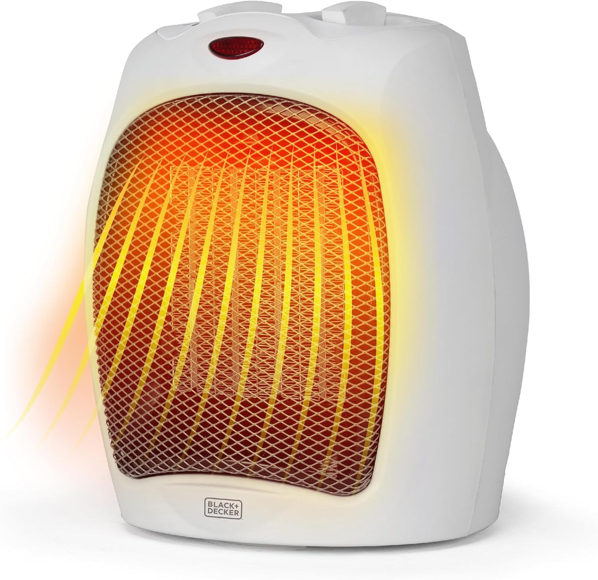 BLACK+DECKER Portable Space Heater, 1500W Small Space Heater with Overheat Protection for Indoor - 5,120 BTU