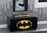 Delta Children Batman Upholstered Storage Bench for Kids