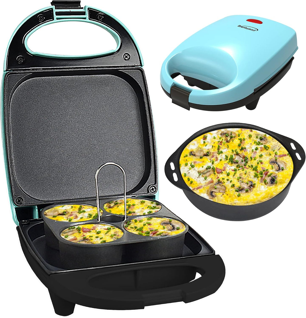 Brentwood  MINI SOUS VIDE EGG BITE MAKER - BL
