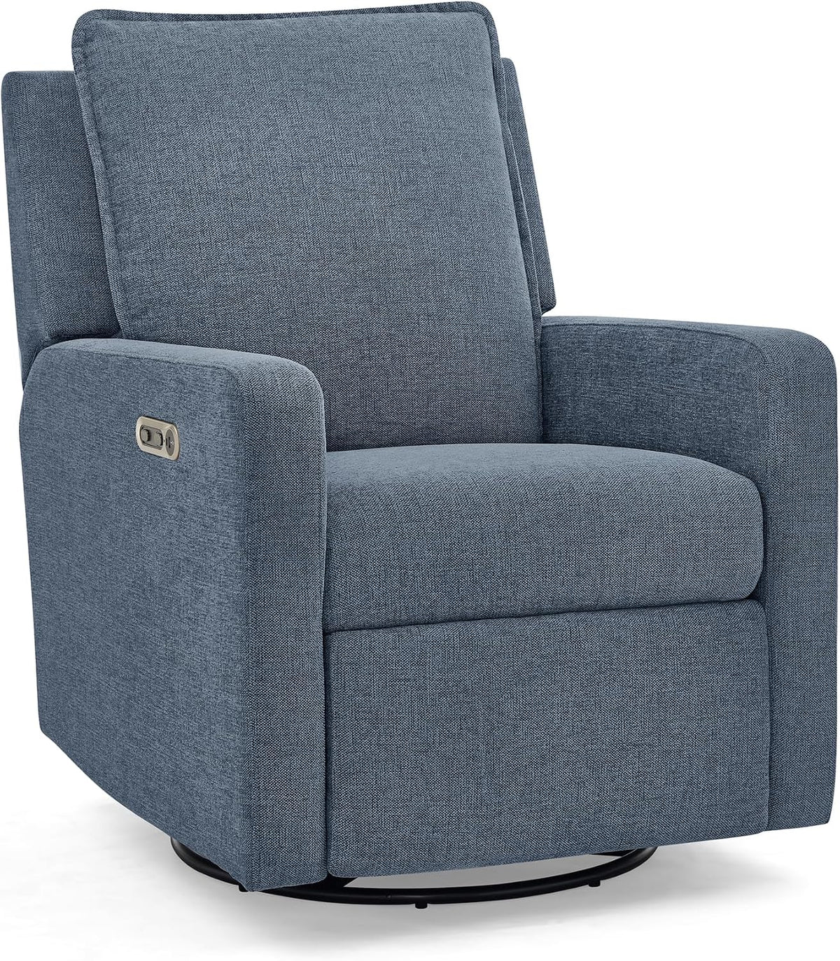 babyGap by Delta Children Harlowe Power Recliner with USB-A and Type-C Ports - Greenguard Gold Certified – Stain-Resistant Performance Fabric is Oeko-TEX Standard 100 Certified