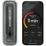 Chefman Chef iQ Sense Smart Wireless Ultra-Thin Meat Thermometer, Unlimited Range, Bluetooth & Wifi, - 1 Probe Set with Smart Hub