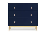 babyGap by Delta Children Legacy 3 Drawer Dresser, Navy/Natural
