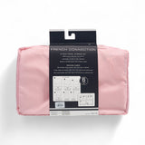 French Connection 6pc Packing Cube Set - Travel Storage Set for Luggage in Blush